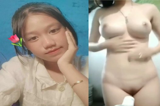 Sex bướm non vú to tắm thôi đã thấy nứng